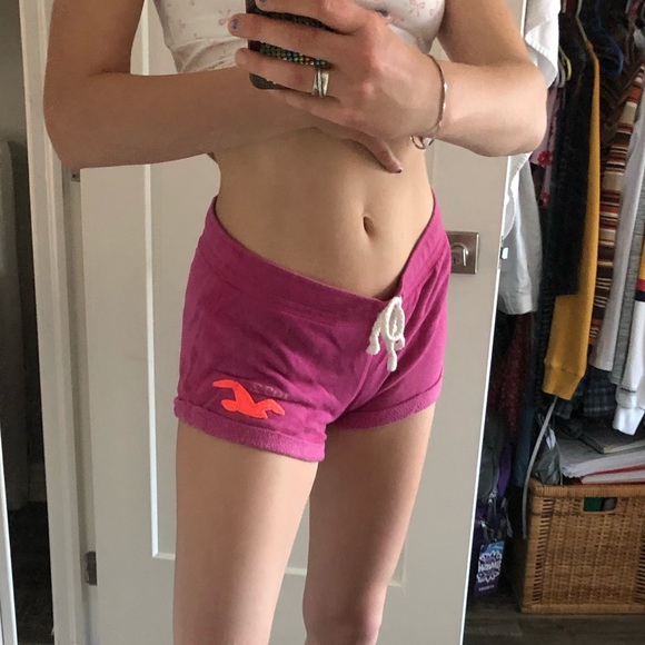 Pink lounge shorts - Picture 3 of 5